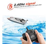 RC Racing Barca di Velocità 2.4G 4CH Radio Remote di Controllo di Nave Barca A