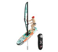 Rc Racing Boat, Compact Beach Toy Present, 10.24x9.84in Authentic Outdoor Adventure Fun, Waterproof Led Design, Bathtub Pool Play Remote Control for Kids Ages 8-12