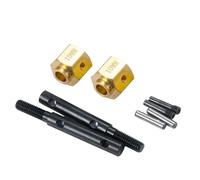 RC Ricambi Accessori Per Axial Per SCX10 III Per Gladiator Per Wrangler 1/10 RC Car Portale Asse Trasmissione Ingranaggio Albero Mozzo Ruota Adattatore Esteso Parti Di Aggiornamento(10mm)