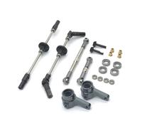 RC Ricambi Accessori Per MN D90 D91 D99 MN90 Per MN98 Per MN99S 1/12 Metallo Anteriore Centrale Asse Posteriore Ingranaggio In Acciaio Albero Trasmissione RC Auto Aggiornamenti Parti Accessori(4x4)