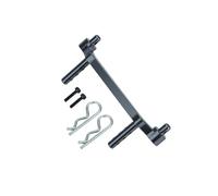 RC Ricambi Accessori Per SCX24 Per Deadbolt 1/24 AXI90081T1 AXI31614 AXI90081T2 RC Auto Crawler Parti Di Metallo Anteriore Auto Borsette Colonna Con Clip Del Corpo Post Monti(Grey)