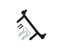 RC Ricambi Accessori Per SCX24 Per Deadbolt 1/24 AXI90081T1 AXI31614 AXI90081T2 RC Auto Crawler Parti Di Metallo Anteriore Auto Borsette Colonna Con Clip Del Corpo Post Monti(Black)