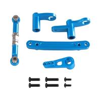 RC Ricambi Accessori Per SCY 1/16 16101 16102 16103 16104 16106 16201 Per Jjrc C8805 Q130A Q130B Q141 Componenti Dello Sterzo In Metallo Asta Dello Sterzo Parti Di Automobili Con Telecomando(Blue)