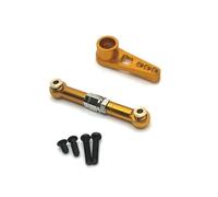 RC Ricambi Accessori Per SCY 1/16 16101 16102 16103 16104 16106 16201 Per JJRC C8805 Q130A Q130B Q141 RC Auto In Metallo 25T Servo Braccio Servo Corno Sterzo Servo Asta Di Collegamento Parti(Yellow)