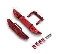 RC Ricambi Compatibile Con FMS Per Fire Per Horse 1/18 RC Auto Aggiornamento Modifica Accessori Parti Barre Anteriori E Posteriori In Metallo(Red)