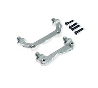 RC Ricambi Compatibile Con Mjx Per Hyper Go 14209 14210 H14BM Telecomando Auto Aggiornamento Parti Metallo Anteriore E Posteriore Scocca Carrozzeria Montanti(Silver)