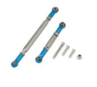 RC Ricambi Compatibile Con MN78 1/12 RC Trasmissione Per Arrampicata Auto Aggiornamento Modifica Ricambi Accessori Metallo Sterzo Asta(Blue)