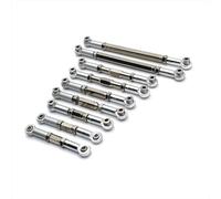 RC Ricambi Compatibile Con WLtoys 12429 1/12 Accessori Per La Modifica Dell'aggiornamento Dell'auto Con Telecomando Parti In Metallo Tirante Asta Dello Sterzo(Silver)