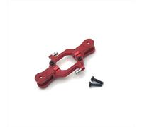 RC Ricambi Compatibile Con WLtoys K127 Telecomando Auto Aggiornamento Modifica Accessori Di Ricambio Parti Morsetto Per Elicottero In Metallo(Red)