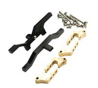 RC Ricambi Componenti Per D90 II 1/10 Base In Metallo Con Tirante Per Asse Del Sedile Per Staffa Di Montaggio Servo Superiore Accessori Per L'aggiornamento Auto Cingolate RC(Black)