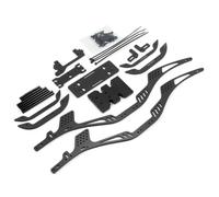 RC Ricambi Componenti Per LCG Per SCX10 II Per Element Per Enduro Kit Di Costruzione Telaio Per Crawler In Fibra Carbonio Con Barra Paramotore Delrin Montaggio SOA