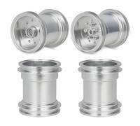 RC Ricambi Componenti Per Tamiya CW-01 1/12 Lunch Box Midnight Zucca Lega Di Alluminio Anteriore Posteriore Mozzo Ruota Cerchi Grande Pneumatico Automodello Parti Ricambio