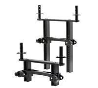 RC Ricambi Componenti Per Traxxas Per TRX4 Per Defender 1/10 Supporto Per Carrozzeria Anteriore Posteriore In Metallo CNC In Alluminio Colonna Per RC Crawler Parte Di Aggiornamento(Black)