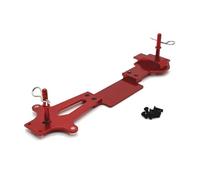 RC Ricambi Componenti Per Wltoys 144001 144002 144010 144016 144018 Per RIaarIo 1/14 Piastra Del Secondo Piano Metallo Con Supporto Per Carrozzeria Parti Aggiornamento Per Auto RC(Red)