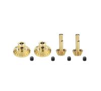 RC Ricambi Componenti Per WPL B24 B36 C14 C24 Per MN D90 D99 Per MN99S Ingranaggi Assale Anteriore Posteriore Acciaio Per Albero Trasmissione Accessori L'aggiornamento Spar Auto RC(Brass)