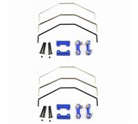 RC Ricambi Per Traxxas Per X-Maxx XMAXX 1/5 Kit Barra Stabilizzatrice Anteriore E Posteriore In Metallo Barra Antirollio RC Auto Aggiornamenti Parti Accessori(2 Set)