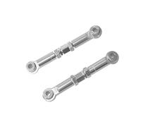 RC Riparazioni Modelli Per MJX Per Hyper Go 14209 14210 H14BM 1/14 Asta Dello Sterzo Anteriore Parti Accessori Telecomando Rc Auto Ricambi Aggiornamento In Metallo(Silver)