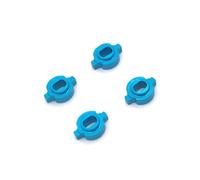 RC Riparazioni Per Zero-Z Per Kyosho Per MINI-Z Per MR-03 1/28 4 Pezzi Di Metallo Bond Changeover Adattatore Mozzo Ruota Cambia Per AWD