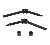 RC Riparazioni Ricambi Per Axial Per SCX24 1/24 2 Pezzi 4 Mm Esteso Asse Anteriore In Acciaio Albero Motore RC Crawler Auto Parti Migliorate Accessori Modificati Parti Fai Da Te