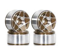 RC Riparazioni Ricambi Per TRX4M Per SCX24 AX24 1/18 1/24 4 Pezzi 1.0 "Metallo Beadlock Mozzo Ruota Cerchio RC Crawler Auto Aggiornamento Parti Accessori