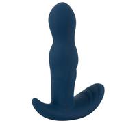 RC Rotating Prostate Plug Vibrante Rotante Telecomando Waterproof Silicone