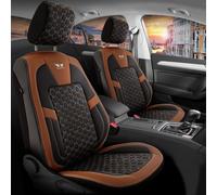 RC Royal Class Coprisedili Completi Per Kia Niro Nero Marrone