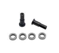 RC Ruota Anteriore Assale con Cuscinetto per WPL D12 Modello Buggy Auto FAI