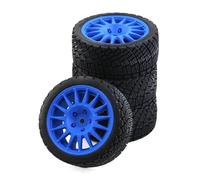 RC Ruote Gomma Compatibile Con Tamiya Per TT01 Per TT02 XV01 TA06 PTG-2 Per HPI Per HSP C3 1/10 Parti Di Automobili RC Per Pneumatici Auto Da Per Corsa Su Ruota Pneumatici Per Strada