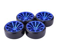 RC Ruote Gomma Compatibile Con Traxxas Per D4 Per HSP Per HPI Per Tamiya 4PCS 1/10 RC Drift On-road Ruota Modello Duro Pneumatico Alla Deriva Accessori Auto