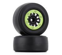RC Ruote Gomma Per 2WD Per Losi 22S Per DR10 Parti Di Aggiornamento 2.2 "/3.0" Trascinare Per Le Corse Pneumatici Delle Ruote Posteriori 2PCS Per 1/10 RC Auto Corso Breve Per Slash(AX4002G)