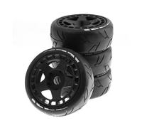 RC Ruote Gomma Per Arrma 1/8 RC Remote Control On-road E Off-Road Auto Elettrica Mozzo Per Thunder God 17mm Accoppiatore Accessori Di Aggiornamento(Black)