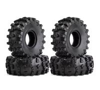 RC Ruote Gomma Per Axial Per SCX10 Per Wraith Per RR10 Per Capra Per RBX10 Per Traxxas Per TRX4 4PCS Gomma Grandi Pneumatici Delle Ruote Per 1/10 RC Auto