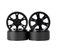 RC Ruote Gomma Per EX86190 Per EX86170 Per P860065 1/10 RC Per Il Modello Di Auto Crawler Accessori RC Parti Di Automobili 1.9 Pollici In Metallo Mozzo Ruota Pneumatici(2PCS)
