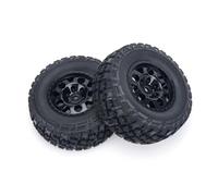 RC Ruote Gomma Per REMO Per Huanqi 727 RC Parti Di Automobili Telecomando Modellini Di Auto 1/10 Pneumatici Camion A Percorso Breve Ruote Fuoristrada Per Buggy Tire Wheel(2pcs)