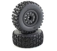 RC Ruote Gomma Per Slash Per Arrma Per Senton Per HuanQi 727 Per Vkar 10sc Per Hpi Rc Auto 2 Pezzi 112mm 1/10 Pneumatici Per Camion A Breve Danza Con 12mm Esagonale(C)