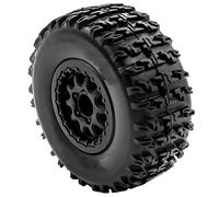 RC Ruote Gomma Per Slash Per Arrma Per Senton Per HuanQi 727 Per Vkar Per Hpi Rc Auto 1PCS 112 Millimetri 1/10 Breve Corso Pneumatici Per Camion Ruota Pneumatico 12 Millimetri Esagonale(D)
