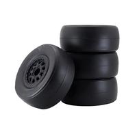 RC Ruote Gomma Per Slash Per Arrma Per Senton Per HuanQi 727 Per Vkar Per Hpi Rc Auto 4 Pezzi 108mm 1/10 Pneumatici Per Camion A Breve Corso Ruota Con 12mm Esagonale
