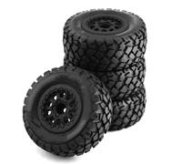 RC Ruote Gomma Per Traxxas Per Slash Per Arrma Per Senton Per HuanQi 727 1/10 4 Pezzi, Pneumatici Per Camion Da Per Corsa Corti Da 108 Mm Esagonali Da 12 Mm Ricambi Per Auto RC