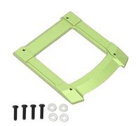 RC Skid Plate Glide Chassis Armor Guard Kit set di accessori premium in lega di alluminio per auto 1/10 adatto per Granite Big Rock Typhoon Senton 3S Brushless e Brush Series (Green)