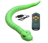 RC Snake - Electronic Components PP 48x5x4cm | Snake Prank | Snake1 Toy | Remote Control Interactive Toy For Kids Teens Adults Halloween Pranks Party Fun Gag Gift Practical Joke And Collectible Entert