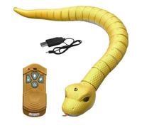 RC Snake Toy Robot - Realistico Snake Remote Snakes Prank Toy | Giocattoli Interattivi Halloween Rettili Corpo Flessibile, Movimento Realistico, Ricarica USB, Giocattoli Di Decorazione Per Festa Ma