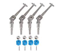 Rc Sostituisci Parti Compatibile Con MJX Per Hyper Go 16207 H16 H16BM H16PL 1/14 1/16 RC Auto Aggiornamento Accessori Metallo Giunto Dado CVD Albero Di Trasmissione(Blue)