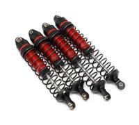Rc Sostituisci Parti Per Arrma Per Granite Per Senton Big Per Rock Per Vorteks Per Typhon Kit Di Parti Aggiornamento 1/10 Ammortizzatori Anteriori Posteriori Metallo Per Auto RC(Red)