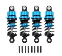 Rc Sostituisci Parti Per Tamiya Per TT02 1/10 4 Pezzi Lega Alluminio Ammortizzatori Ad Olio Set Smorzatore RC Drift Car Parti Aggiornamento(Blue)
