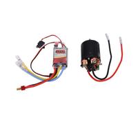 RC Spazzolato Motore ESC Set, 540 & 60A Prestazioni | Avvolgimenti in rame ad elevata purezza, coppia potente, protezione dalla perdita del segnale dell\'acceleratore, adatto