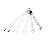 RC Strumento Smontaggio Per Parti Universali RC Car 7 Pezzi Set Combinazione A Cricchetto Per Impieghi Gravosi Chiave Per Ingranaggi A Doppia Estremità Metrica 8-19 Mm Aperta