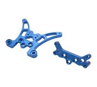 RC Teile Compatibile con Tamiya per TT-02B 1/10 RC Auto Parti di Aggiornamento Accessori 2 Pezzi Torre Ammortizzatrice Anteriore E Posteriore in Metallo