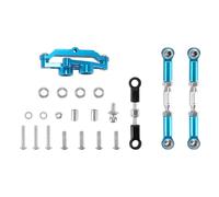 RC Teile Compatibile con Tamiya per TT-02B Parti di Aggiornamento per Auto RC 1/10 Accessori in Lega di Alluminio con Cuscinetto A Sfere, Set di Sterzo A Manovella