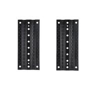 RC Teile Per Axial Per SCX10 Per Traxxas Per TRX4 1/10 RC Crawler Car Kit 2 Pezzi Per Scala In Metallo Sabbia Rampe Di Recupero Scheda Per Scheda Di Per Fuga(Black)