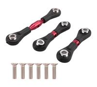 RC Teile per Tamiya per TT-01 1/10 rc Cars Parti di Aggiornamento Accessori 3 Pezzi Barra di Sterzo in Metallo Barra di Collegamento Tirante